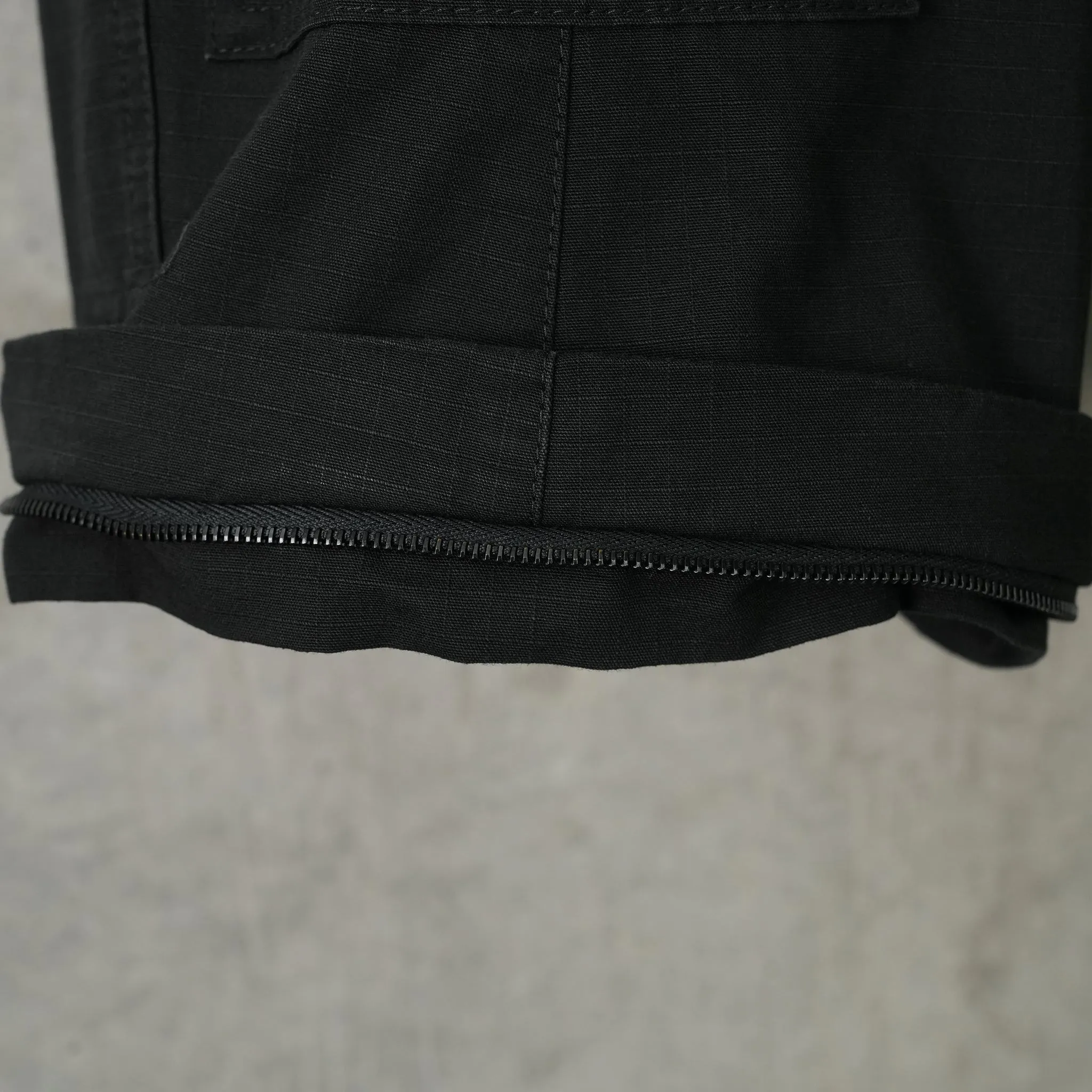 FLARED CARGO PANTS / 1000:BLACK