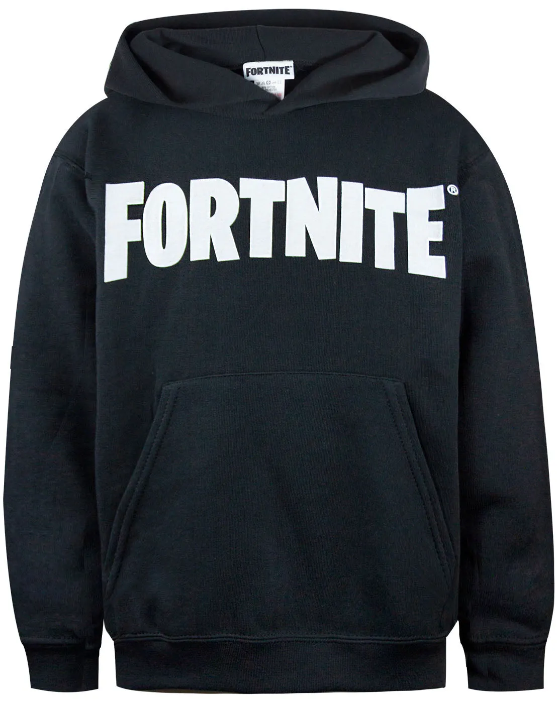 Fortnite Logo Mens Black Hoodie