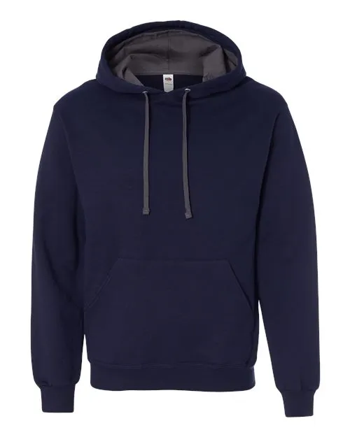 Fruit of the Loom Men's Sofspun Hooded Sweatshirt