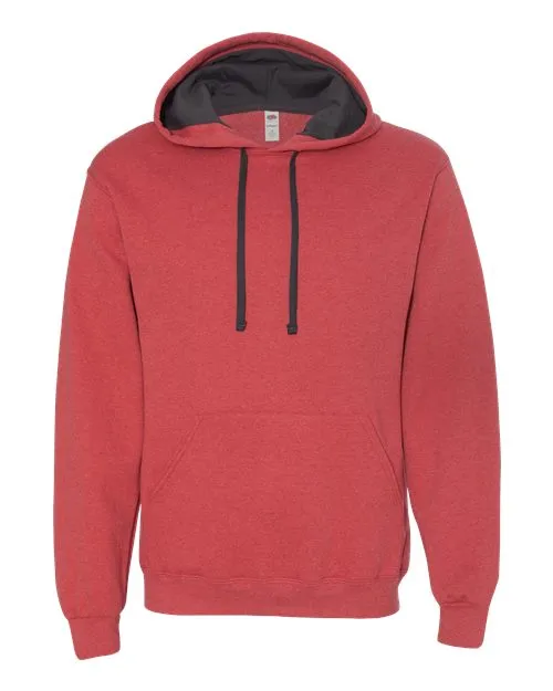 Fruit of the Loom Men's Sofspun Hooded Sweatshirt