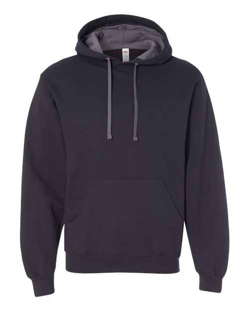 Fruit of the Loom Men's Sofspun Hooded Sweatshirt