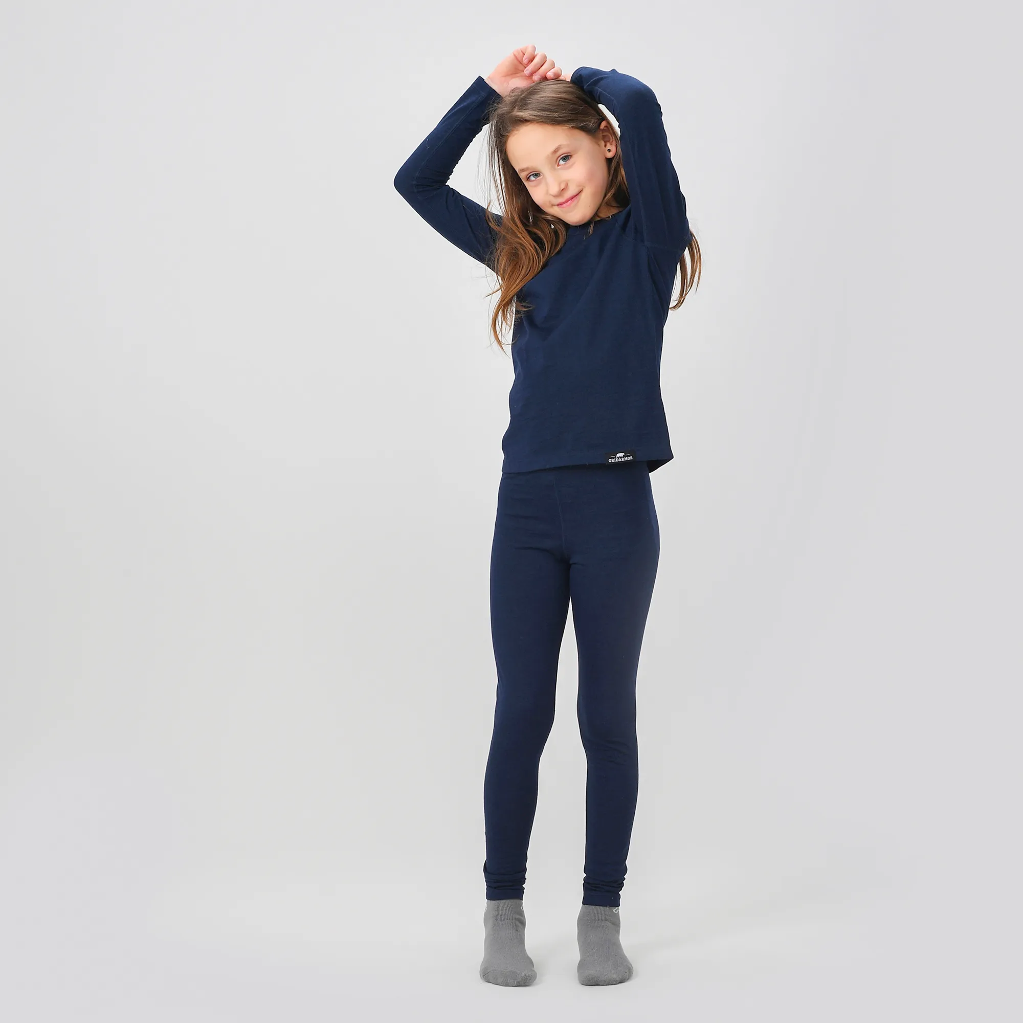 Gridarmor Myrdal Merino Set Kids Navy Blazer | Buy Gridarmor Myrdal Merino Set Kids Navy Blazer here | Outnorth