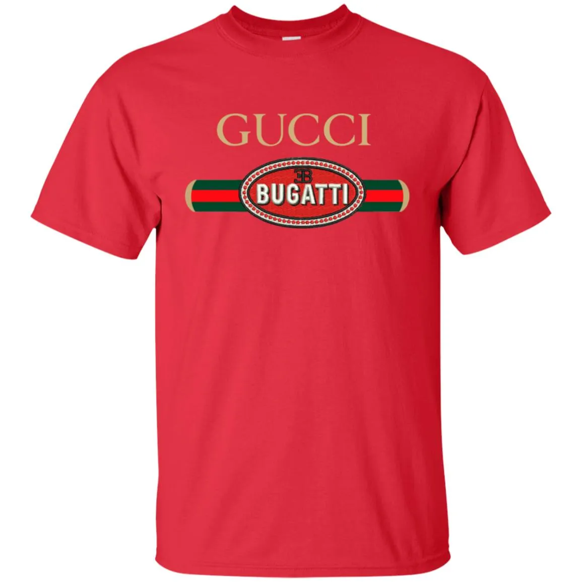 Gucci Bugatti Shirt Men Cotton T-Shirt