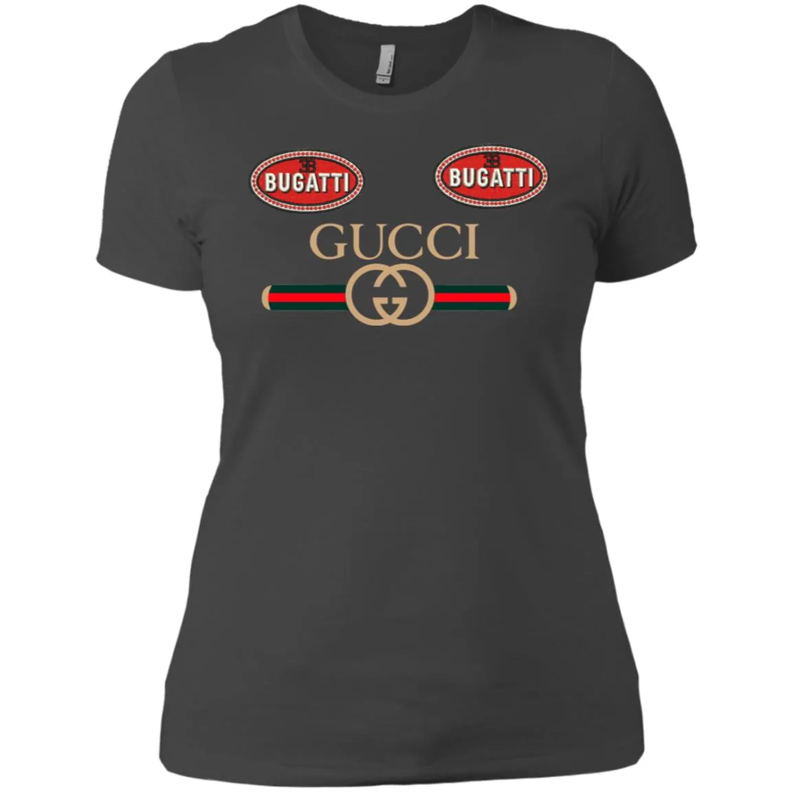 Gucci Dugatti T-shirt Women Cotton T-Shirt