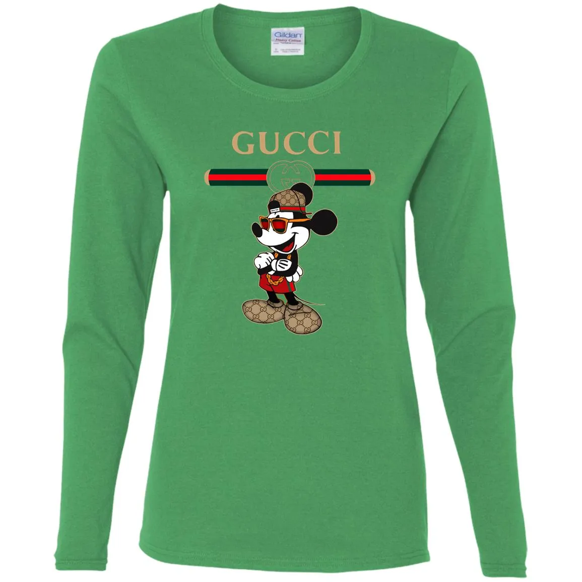 Gucci Mickey New Trending T-shirt Women Long Sleeve Shirt