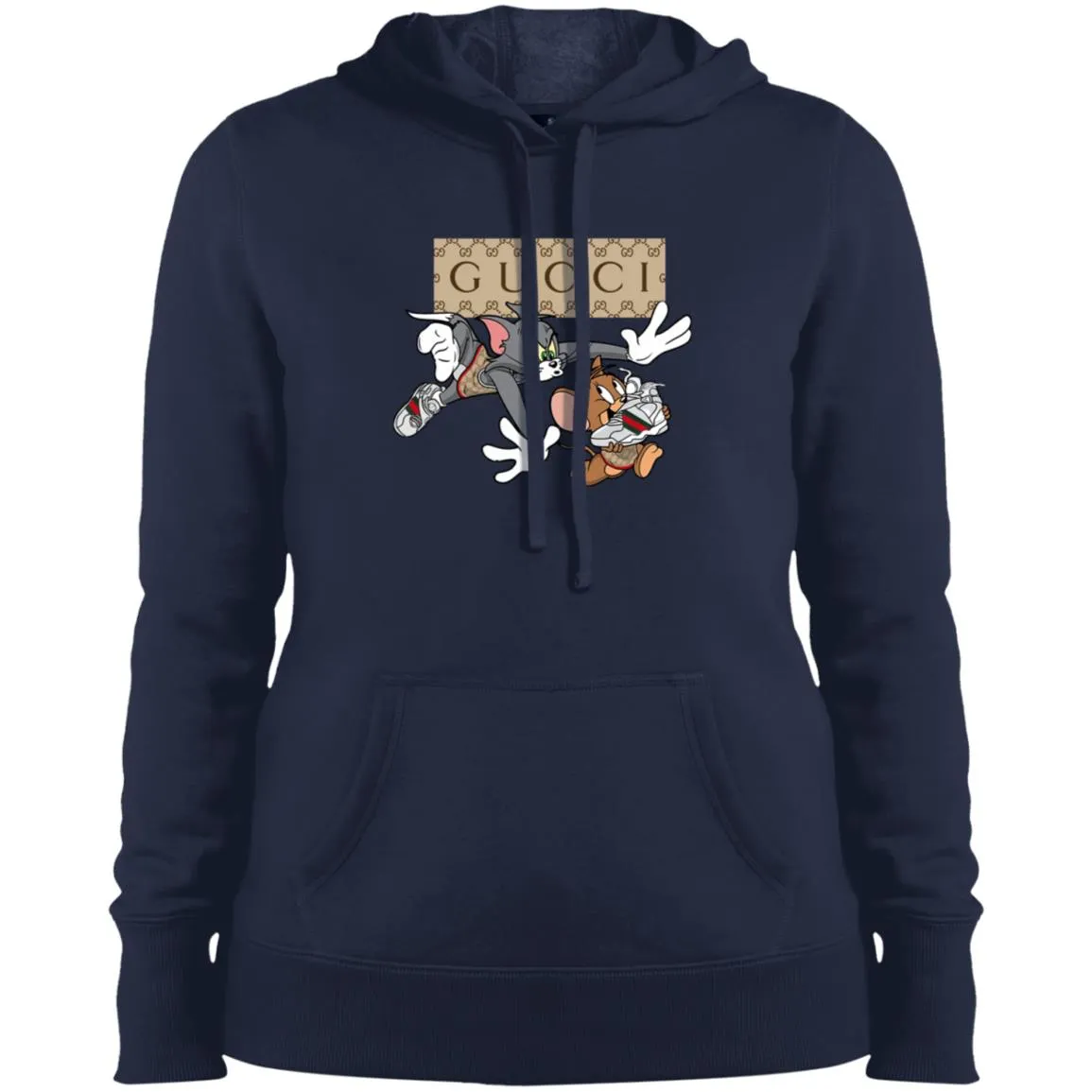 Gucci Tom And Jerry Cartoon T-shirt Women Hooded Sweatshirt