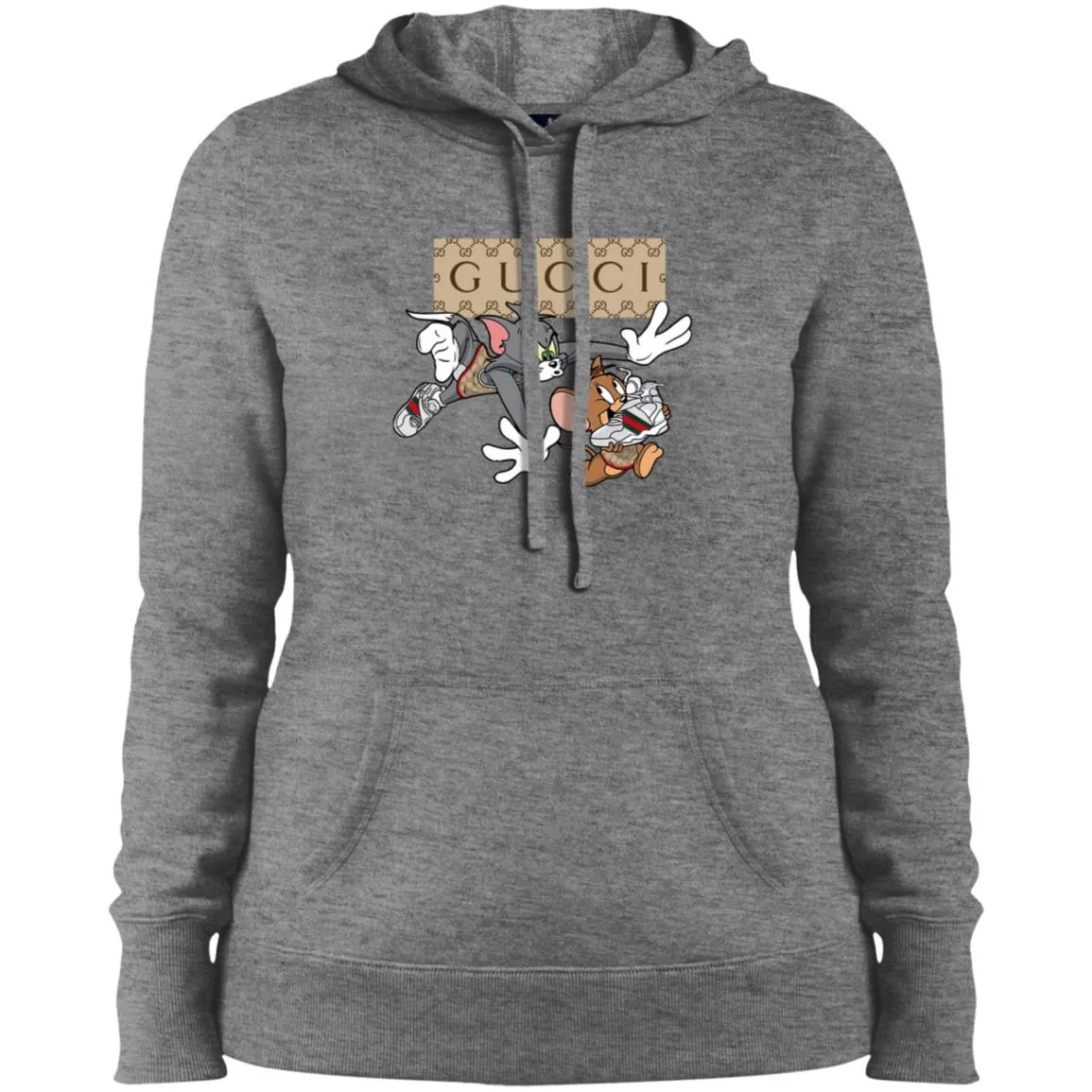 Gucci Tom And Jerry Cartoon T-shirt Women Hooded Sweatshirt