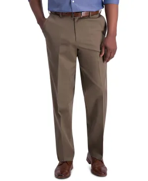 Haggar Men's Premium Khaki Regular Fit Non-Iron Pants