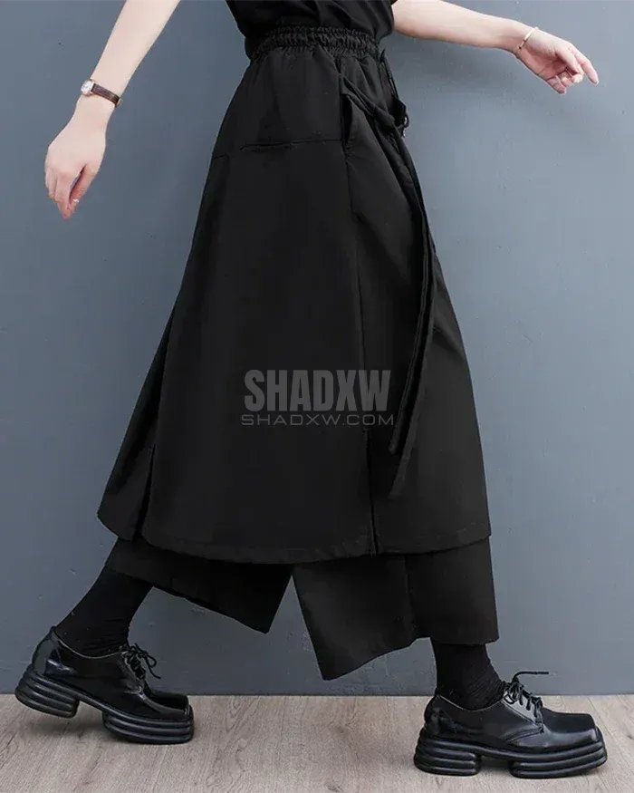 Hakama Style Pants Women