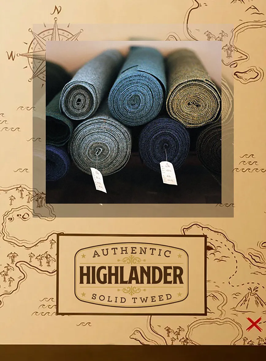 Highlander Charcoal Tweed Pants