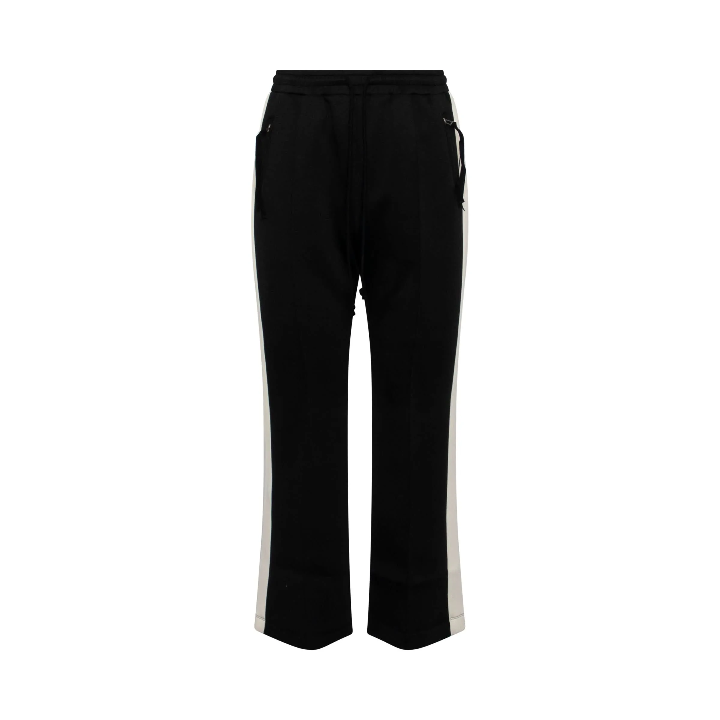 Jersey Flare Pants in Black