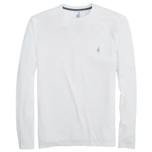 Johnnie-O Rhodes Prep-Formance Long Sleeve T-Shirt - White