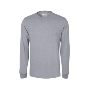 JONSSON LONG SLEEVE TEE SHIRT GREY MELANGE SIZE - L