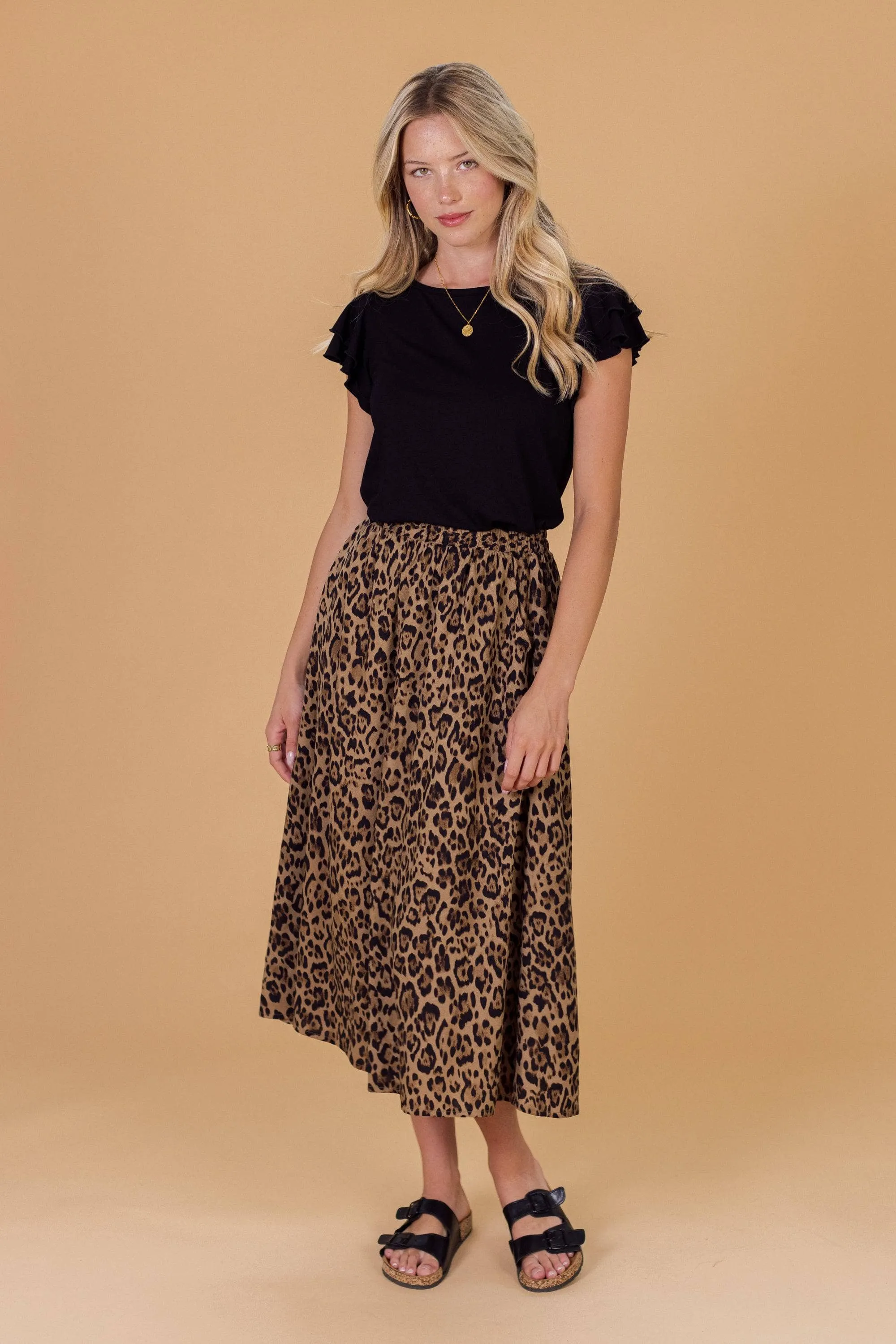 Jupe Culotte Jessie Leopard