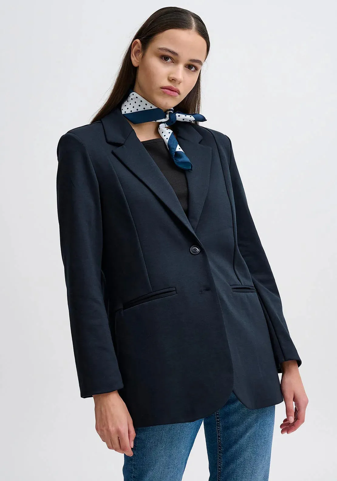 Kate Oversized Blazer in Total Eclipse