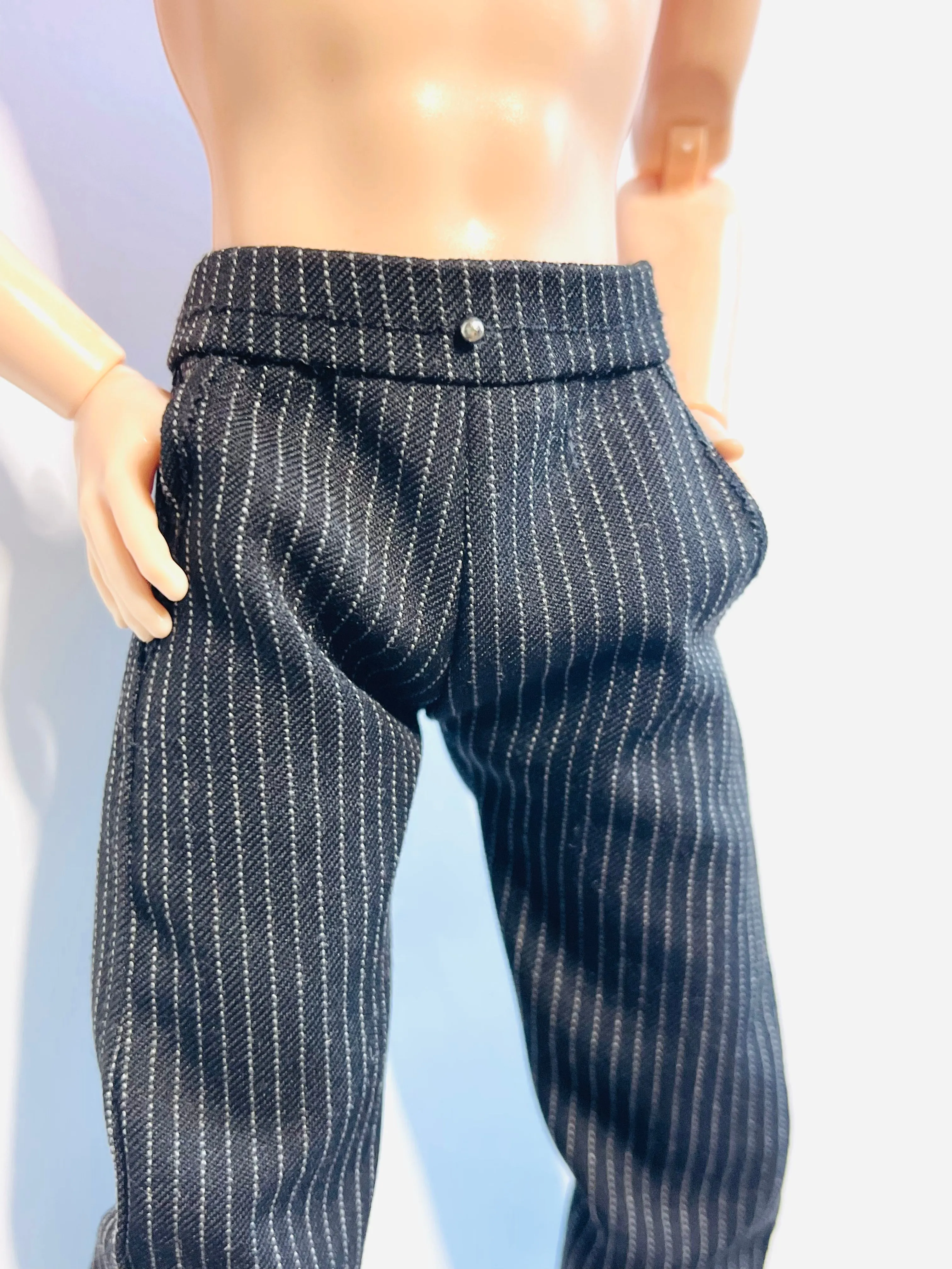 Ken dress pants pin strip pants