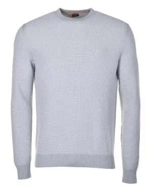 Keyrete Knitted Jumper Light Pastel Grey