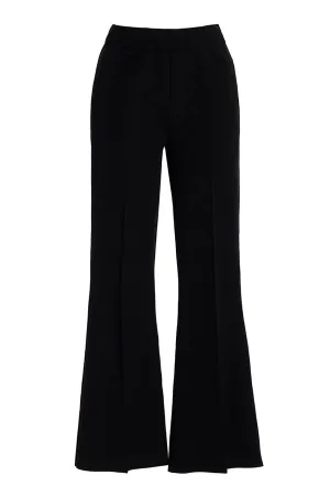 Kick Stretch-Cotton Long Pants In Subtle Jacquard Black