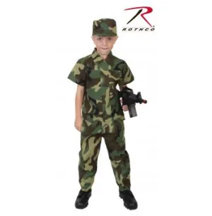 Kids Camouflage Soldier Costume