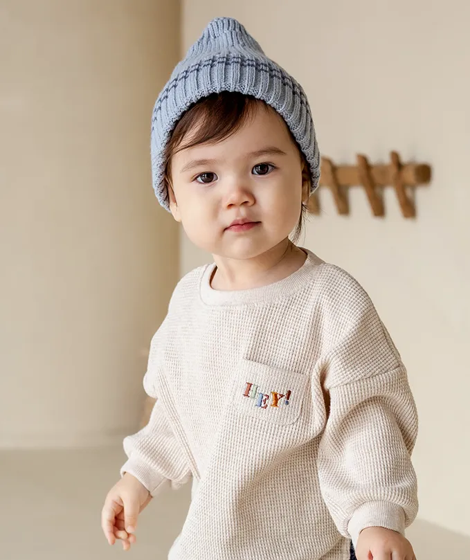 Knit Baby Beanie-Jini