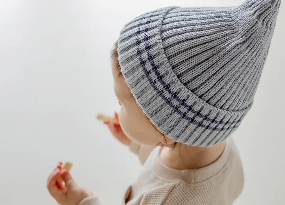 Knit Baby Beanie-Jini