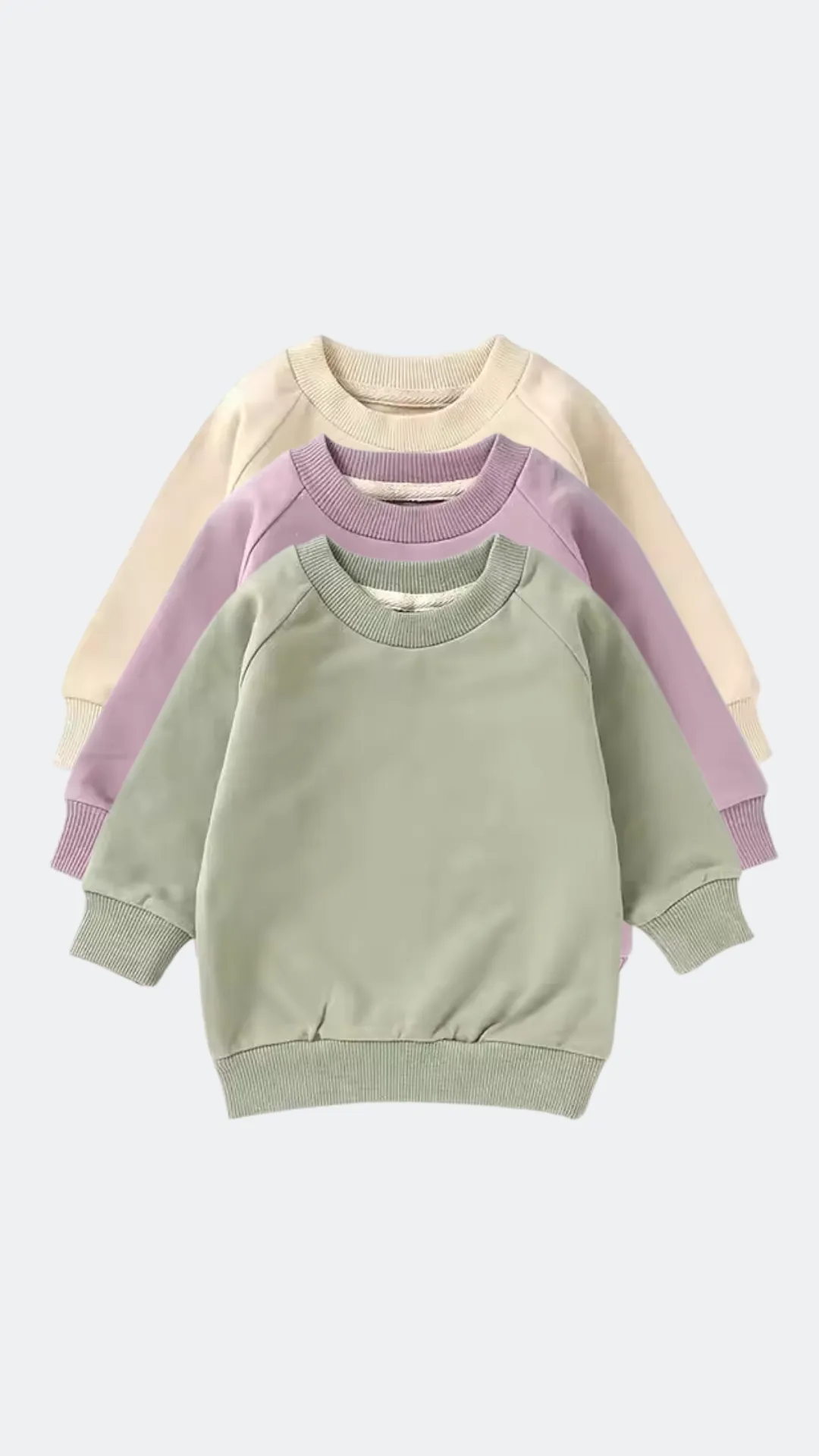 Lavender Organic Cotton Sweater