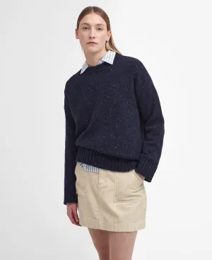 Lavensdale Crew Knitted Jumper - Navy