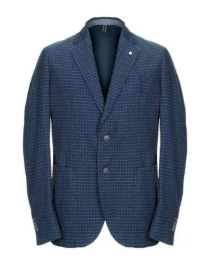 L.b.m. 1911 Man Blazer Dark blue 42 suit