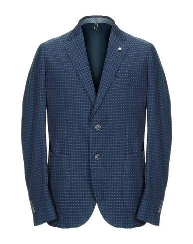 L.b.m. 1911 Man Blazer Dark blue 42 suit