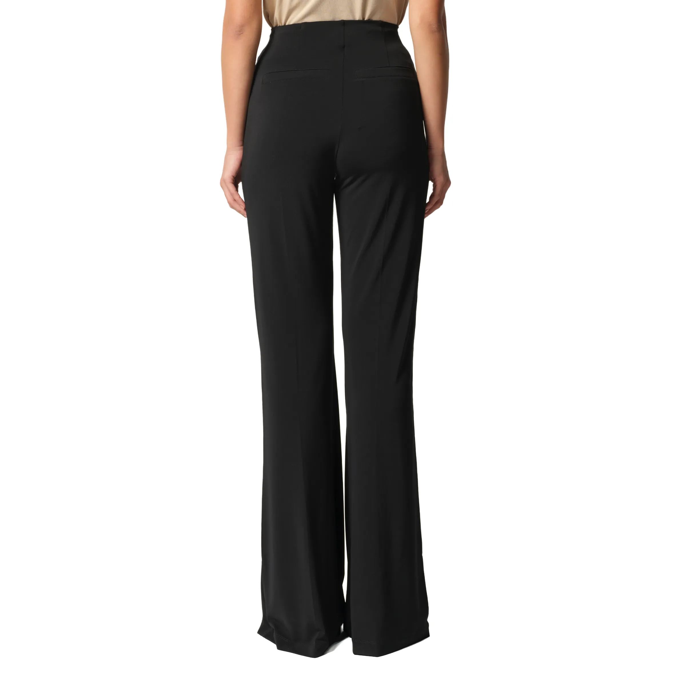 Le Pantalon Drapeado in Black