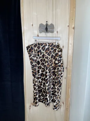 Leopard Print Skirt