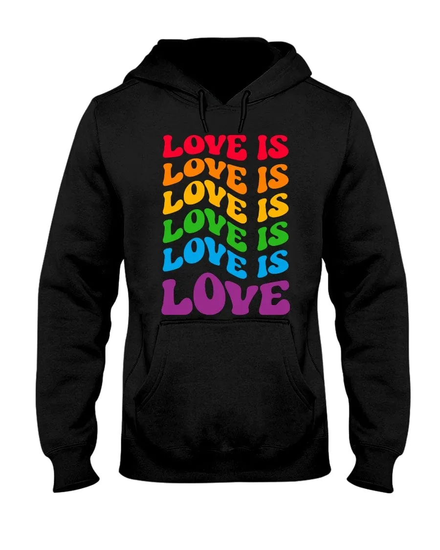 Love Is Love | Pride Merch | LGBT  Unisex Hoodie