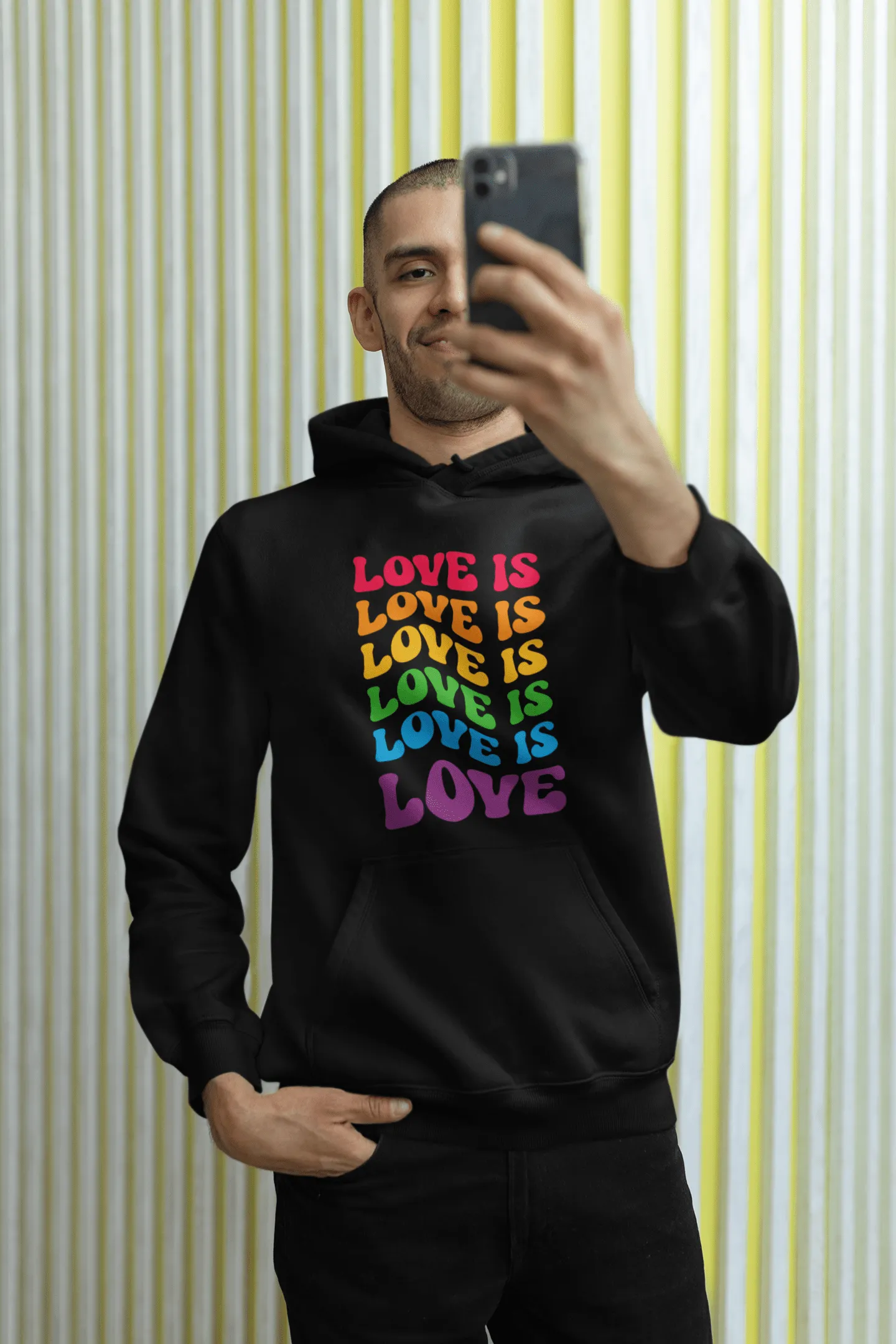 Love Is Love | Pride Merch | LGBT  Unisex Hoodie