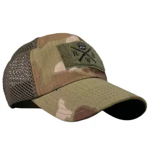 Made In USA Nemesis Camo Velcro Patch Range Hat