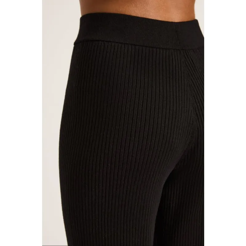 Malo Knit Pant | Black