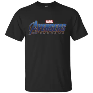 Marvel Avengers Endgame Movie Logo Graphic Men Cotton T-Shirt