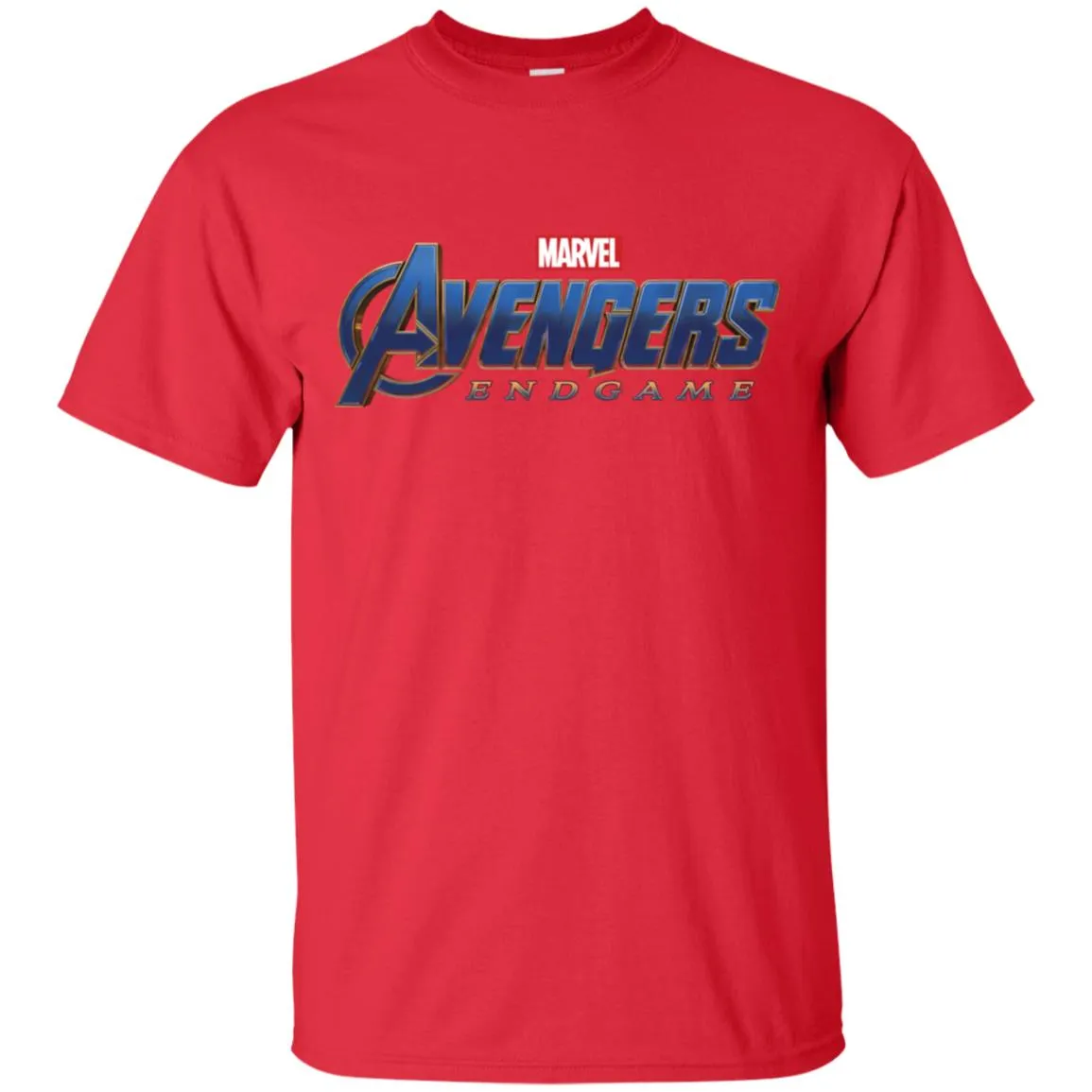 Marvel Avengers Endgame Movie Logo Graphic Men Cotton T-Shirt