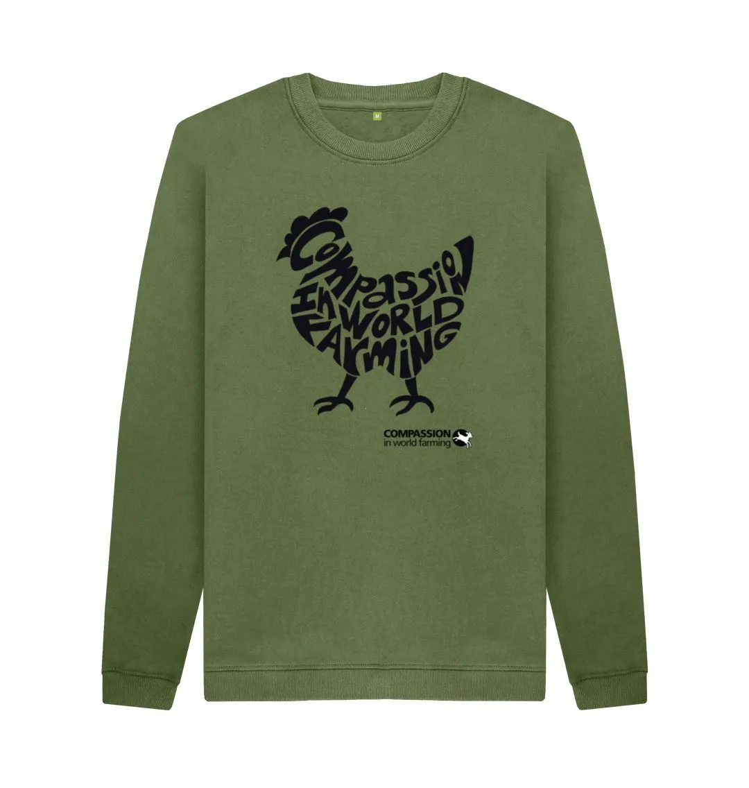 Men's Compassion Chicken Jumper