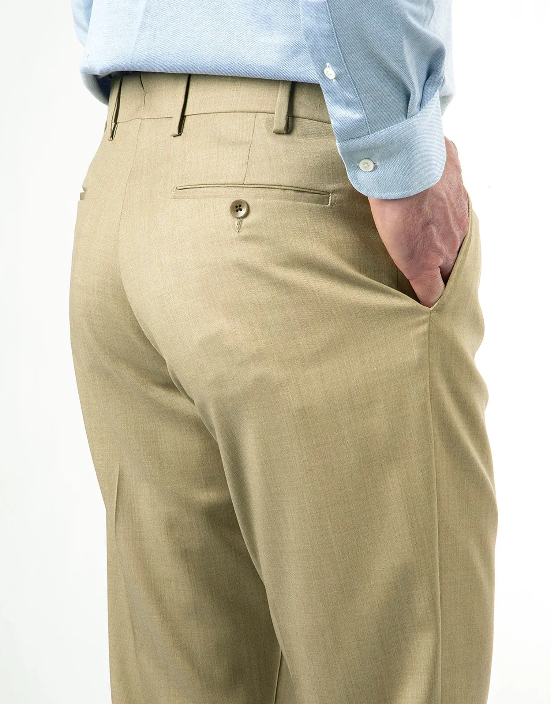 Men's Gents Dress Pant - KHAKI