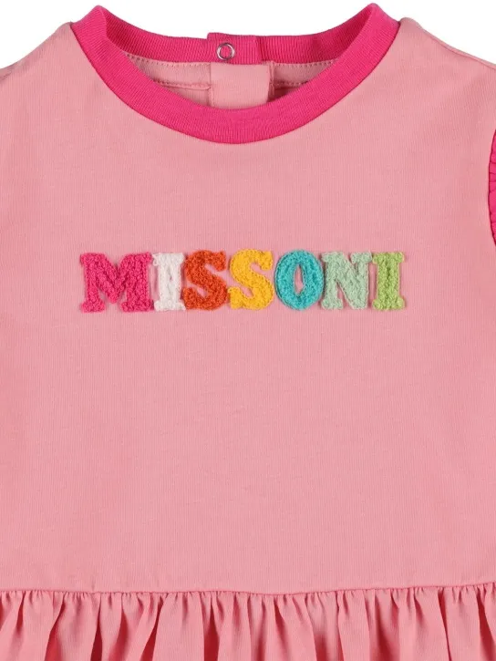 Missoni   Cotton jersey dress &amp; diaper cover 