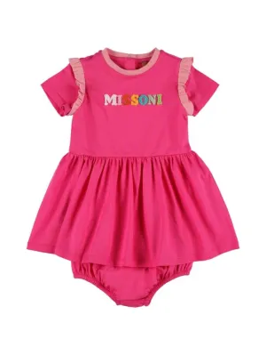 Missoni   Cotton jersey dress &amp; diaper cover 