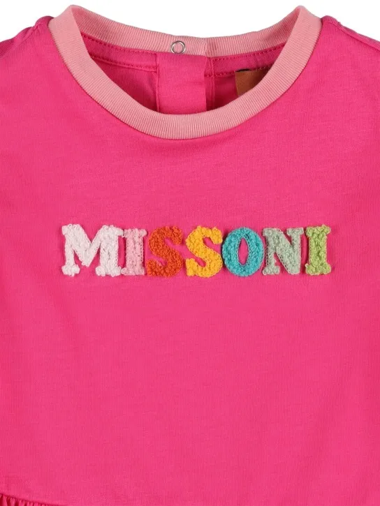 Missoni   Cotton jersey dress &amp; diaper cover 