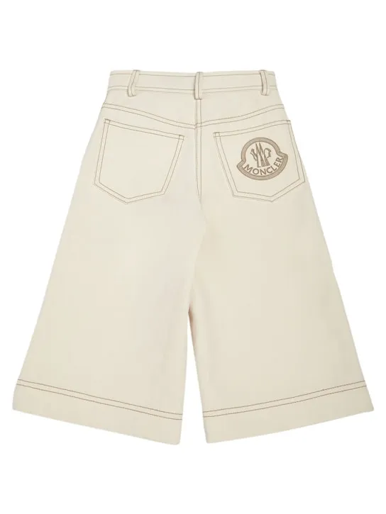 Moncler   Double cotton twill pants 