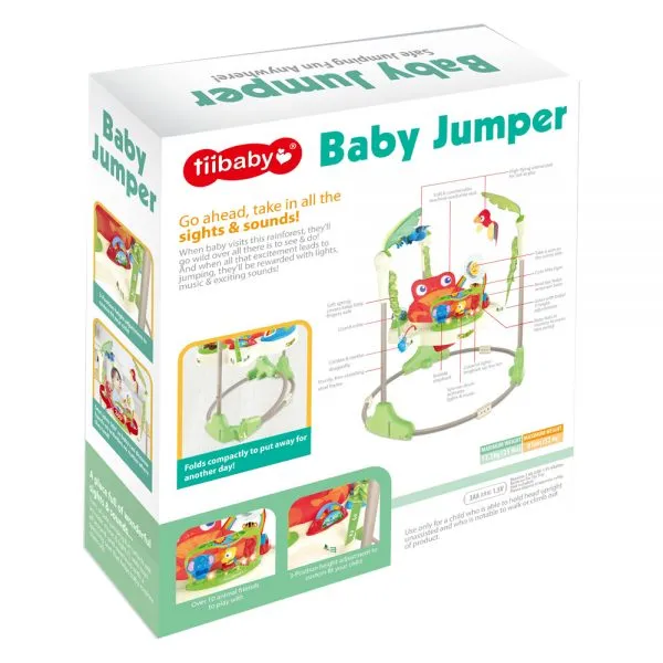 Multi-functional Baby Jumper With Light & Music