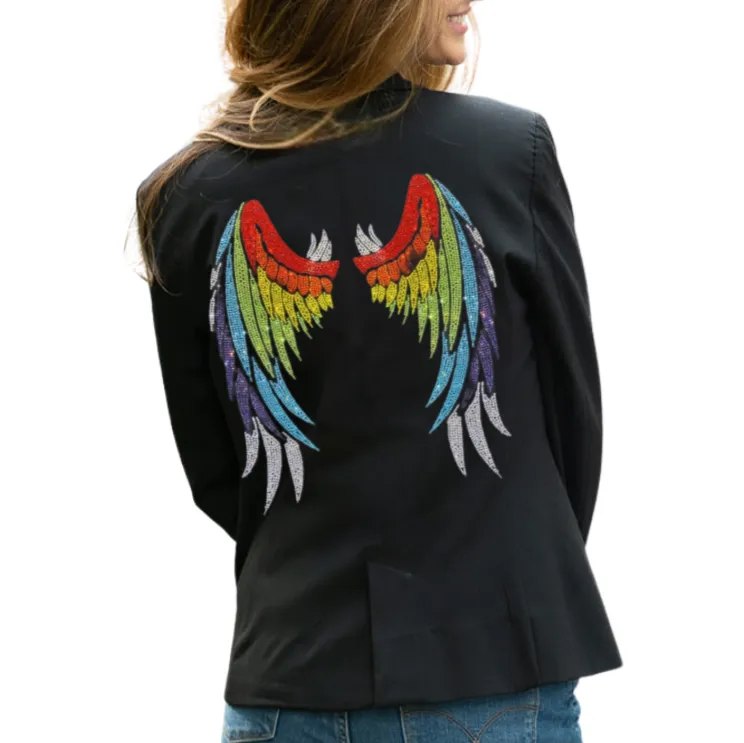 Multiple Color Wings Blazer