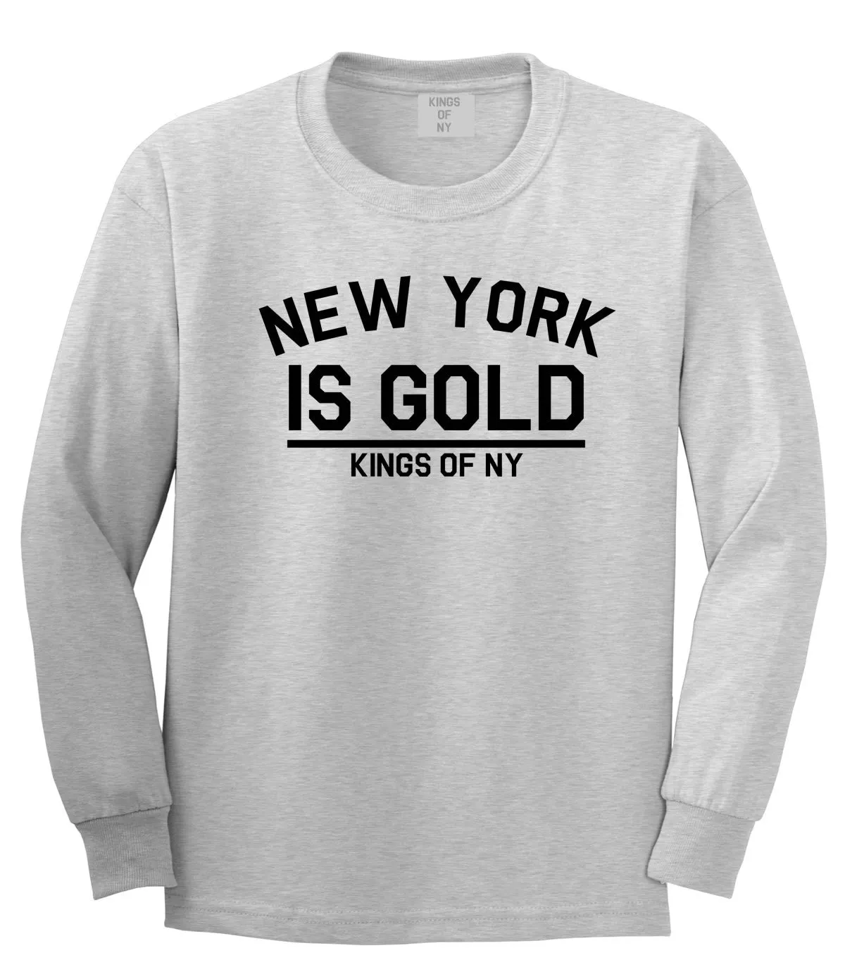 New York Is Gold Long Sleeve T-Shirt