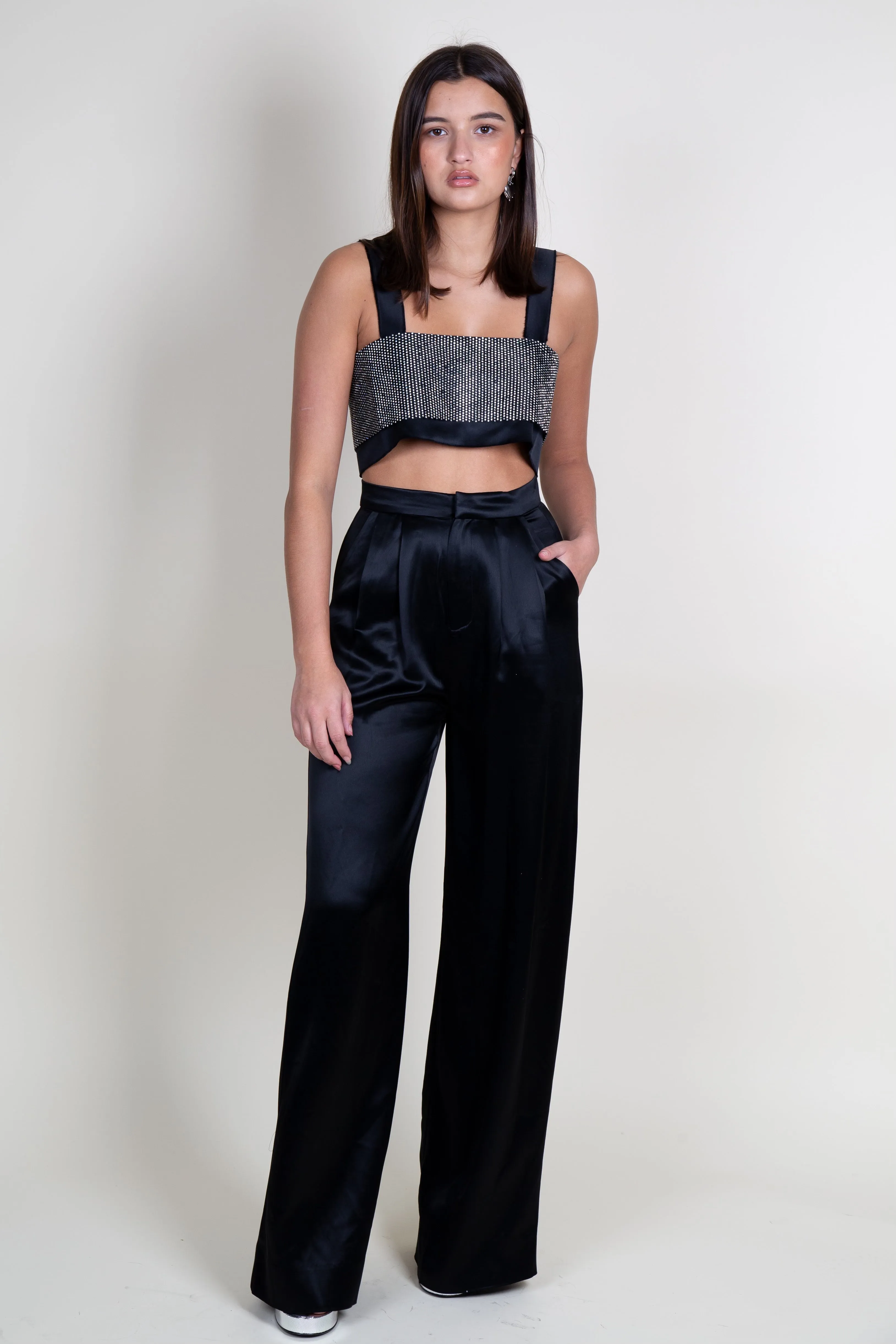 NONCHALANT | Paris Pant - Black