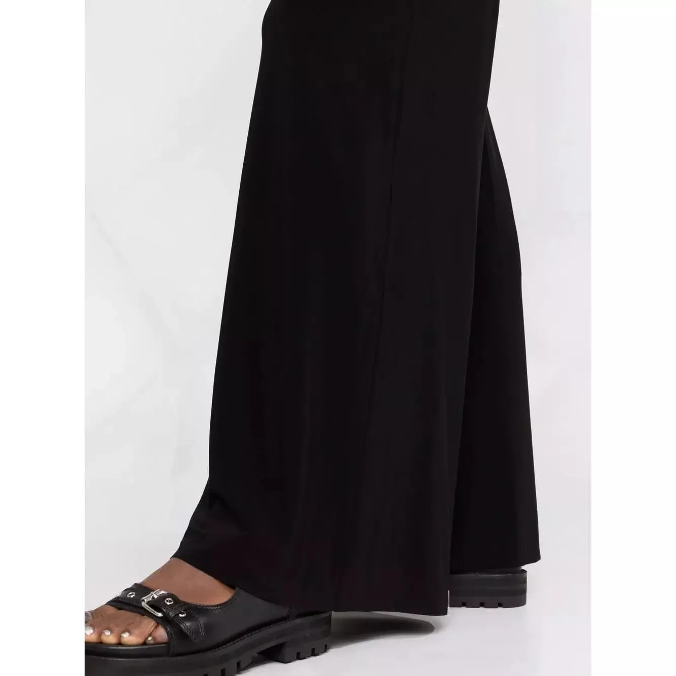 Norma Kamali High-Waisted Wide-leg Trousers