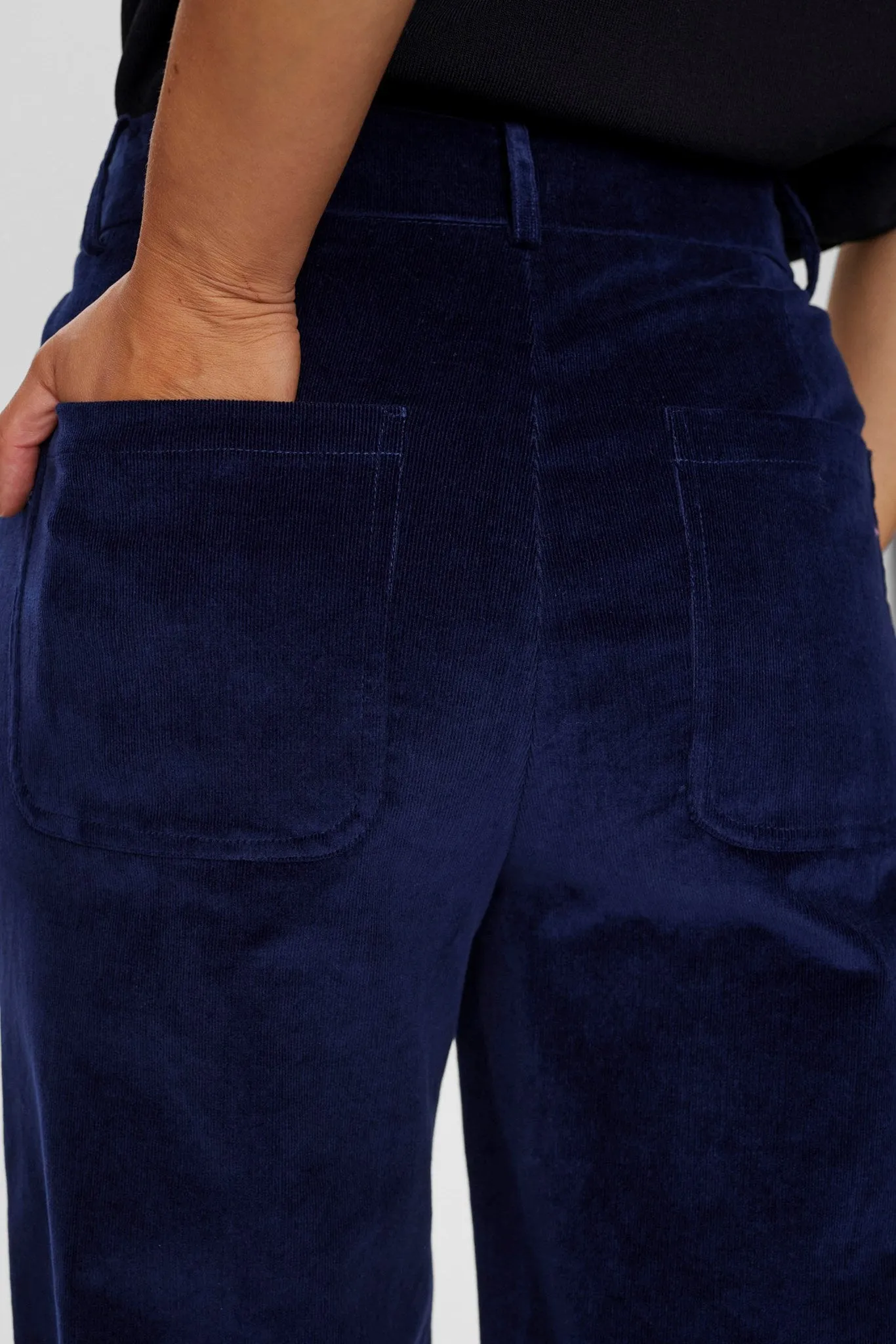 NUJOANNA PANTS - Dress Blues