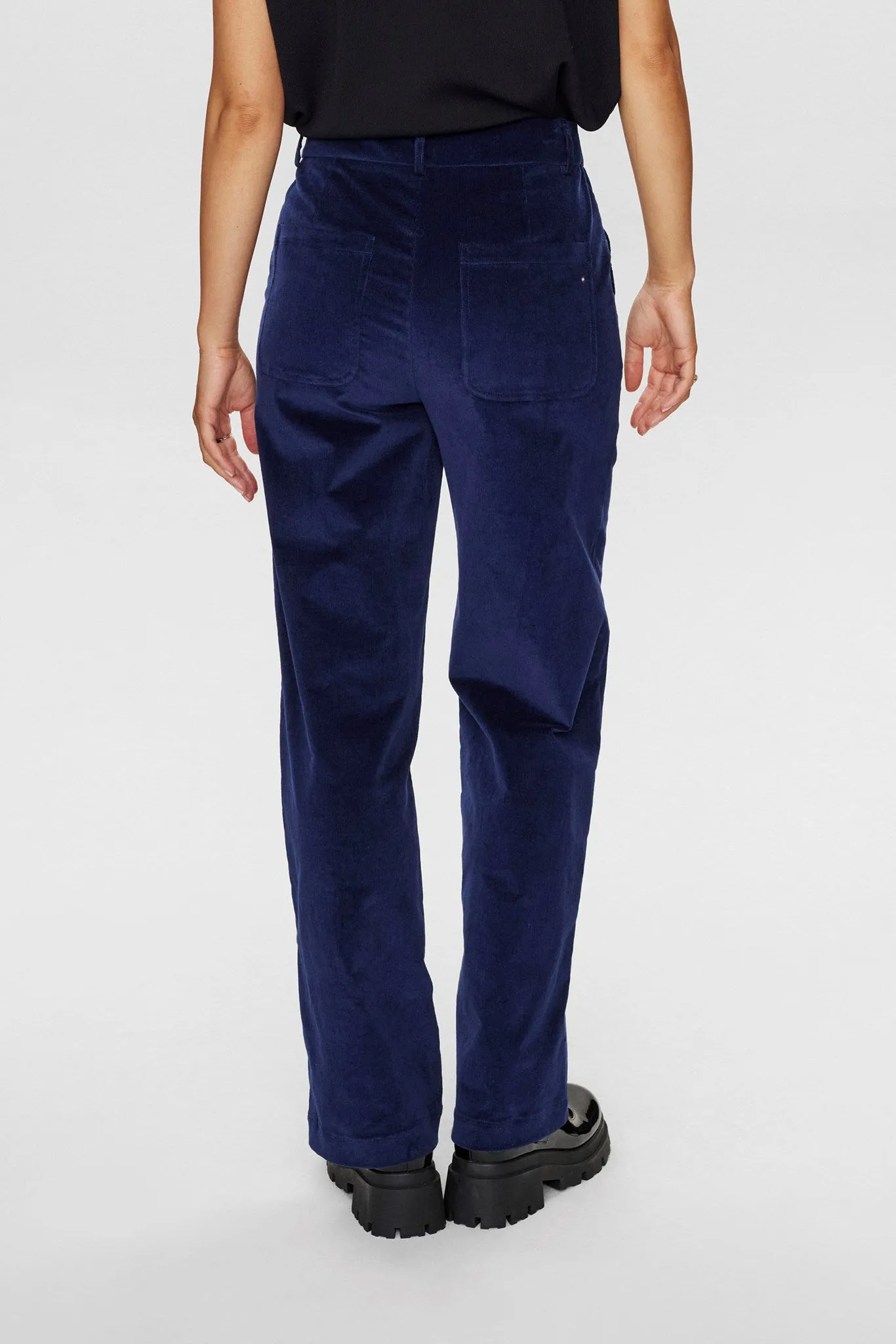 NUJOANNA PANTS - Dress Blues